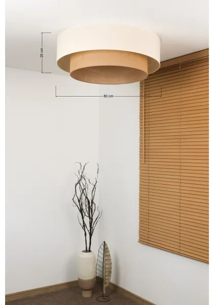 Brilagi - Plafonieră LED BOHO STYLE 3xE27/15W/230V Ø 80 cm