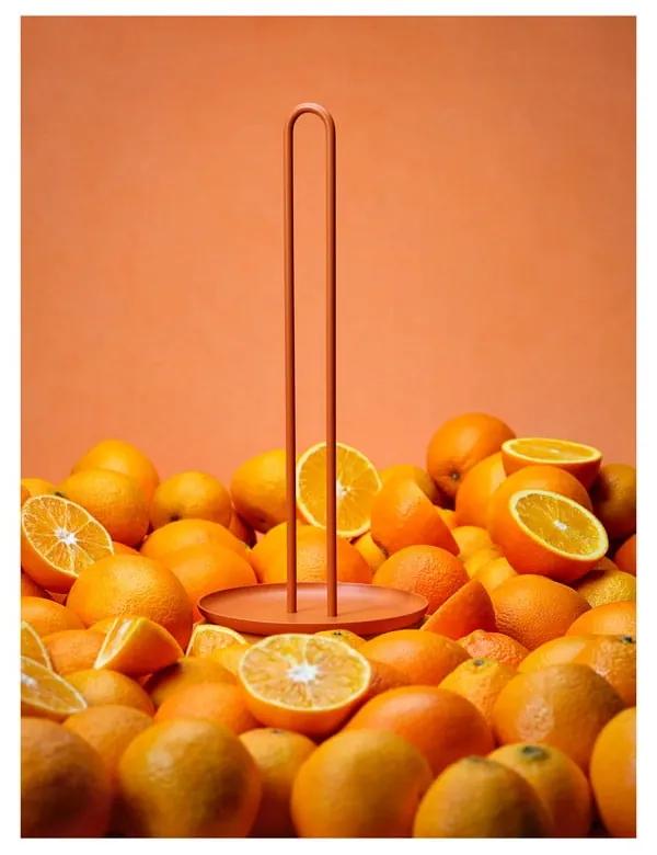 Suport de prosoape de bucătărie portocaliu din metal ø 14,5 cm Singles – Zone