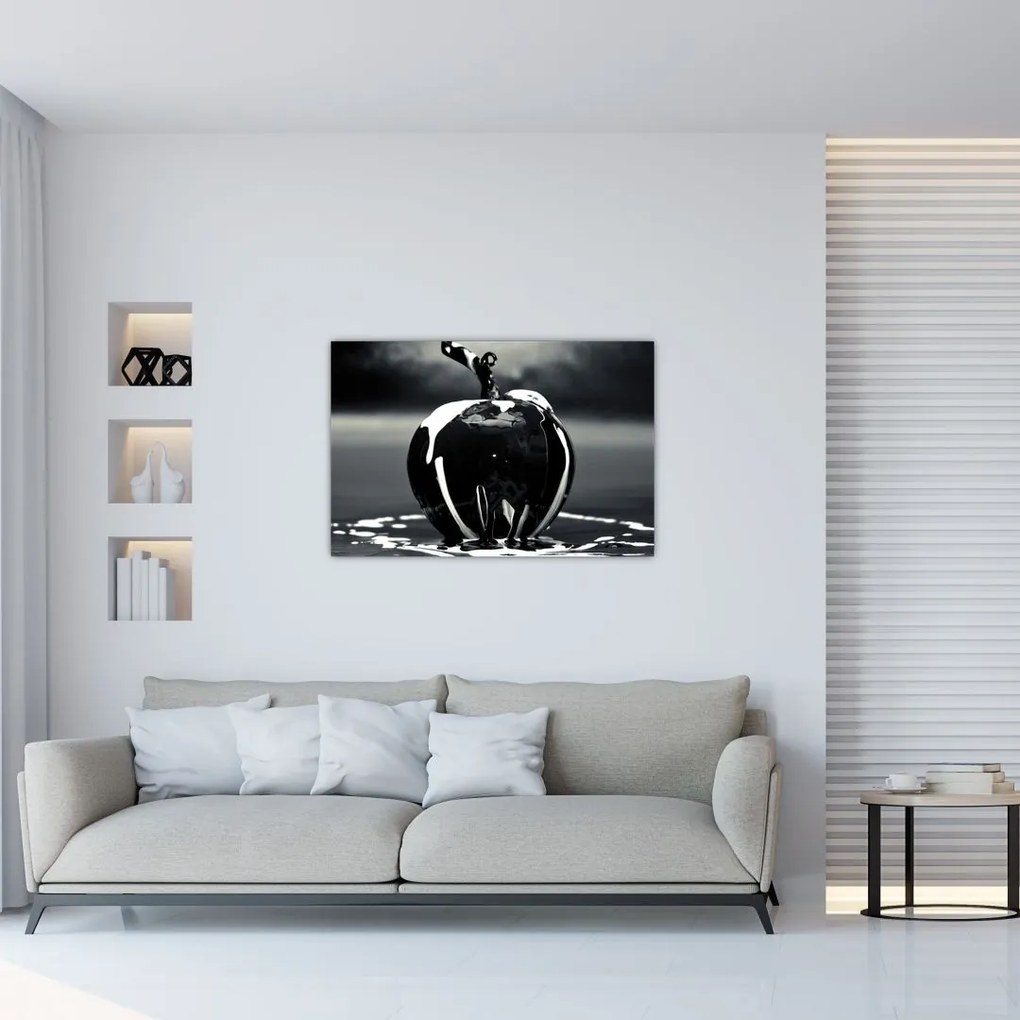 Tablou cu mărul negru (90x60 cm)