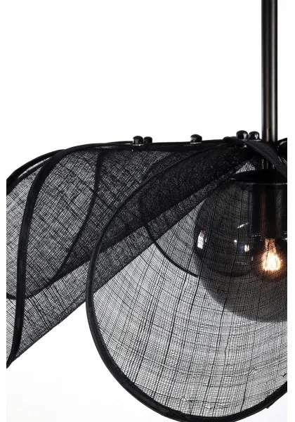 Lustră pe cablu Markslöjd 108660 STYRKA 1xE27/40W/230V d. 63 cm negru