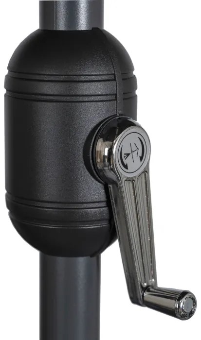 JAKS Mobilier din ratan negru Nebraska