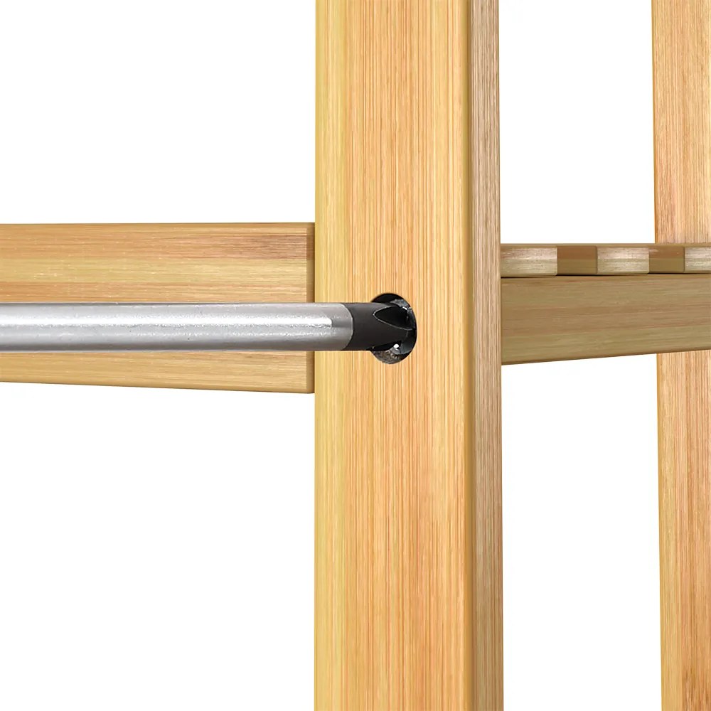 Deuba Raft din bambus - 66x58x26 cm