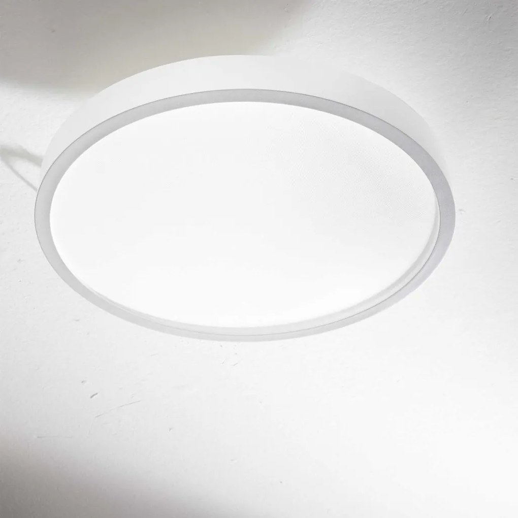 Plafoniera LED XL pentru baie IP44 Ray pl d60 alb