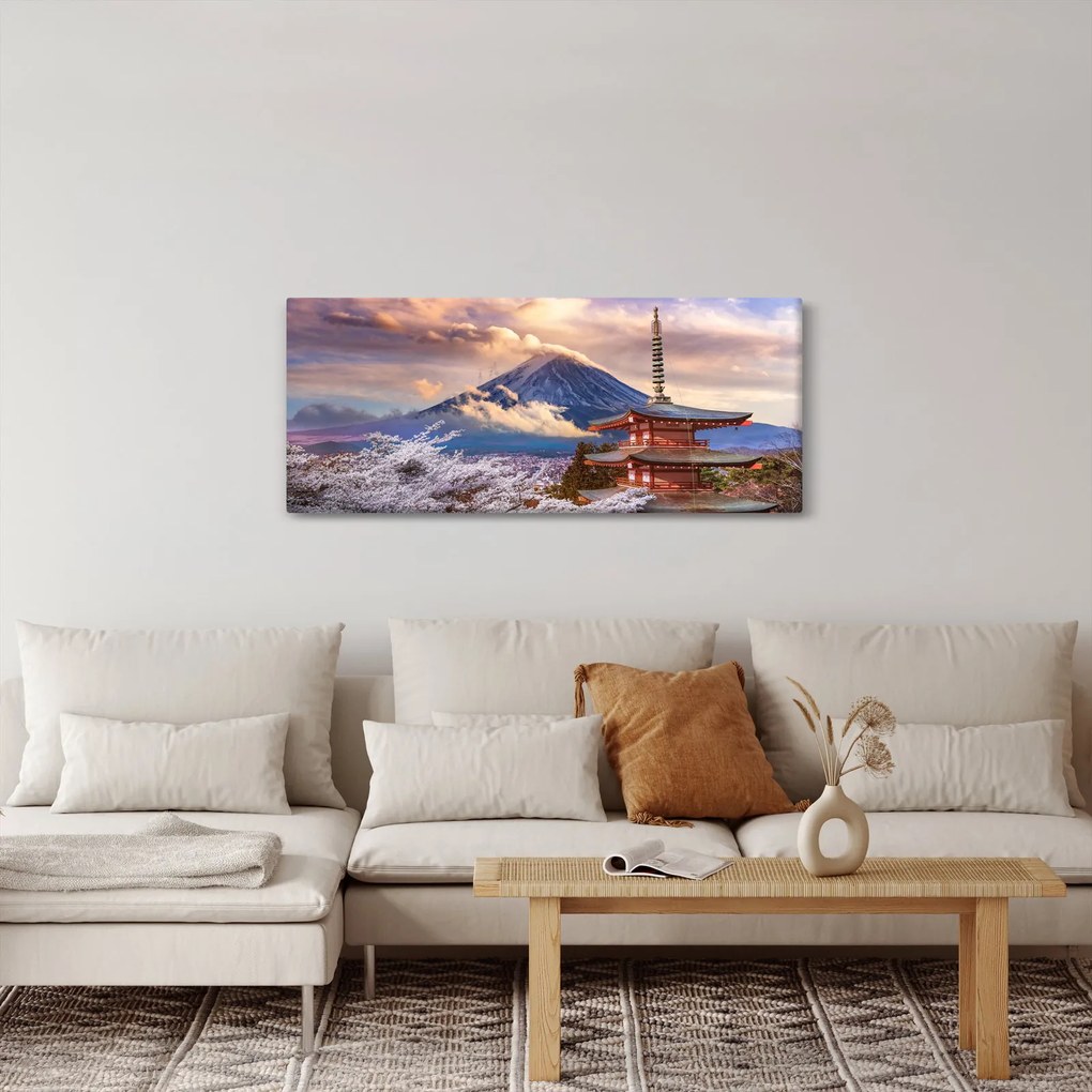 Tablou - Muntele Fuji (120x50 cm)
