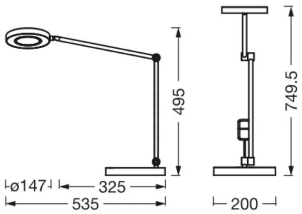 Lampă LED dimabilă SUN@HOME LED/20W/230V 2200-5000 CRI 95 Wi-Fi Ledvance