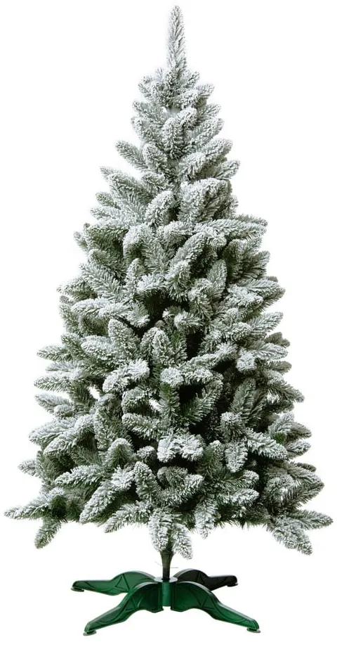 Brad artificial de Crăciun Dakls, înălțime 100 cm, verde-alb