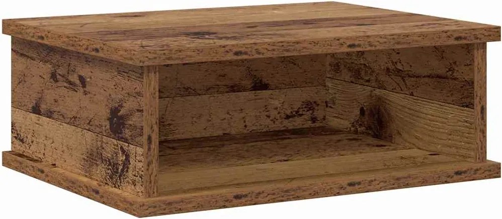 vidaXL Noptieră Lemn vechi 40 x 31 x 15 cm Lemn compozit