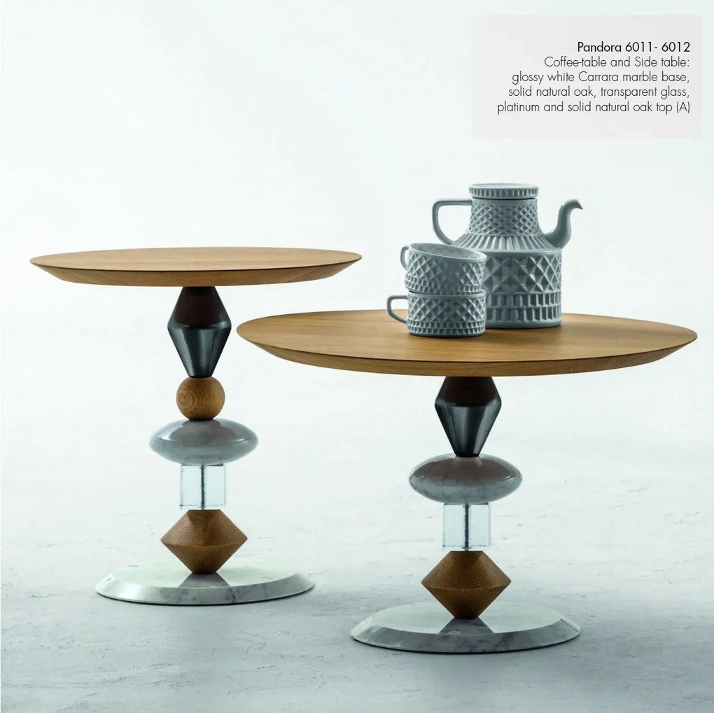 Masuta eleganta design extravagant Pandora, 45cm