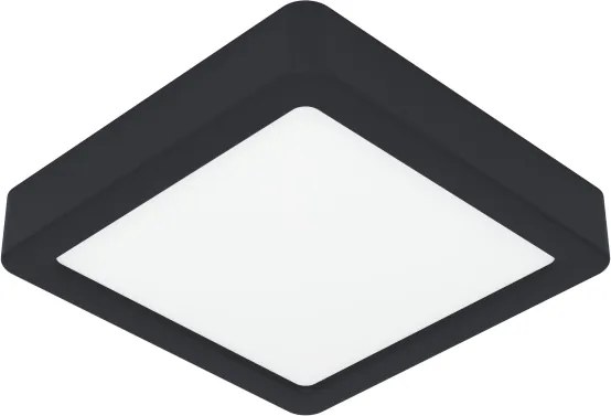 Eglo 901302-LED Plafonieră FUEVA LED/7W/230V 2700/4000/6500K 15x15cm neagră