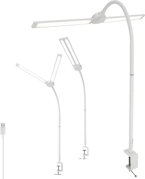 Brilagi - Lampă LED de birou reglabilă USB VARIO LED/14W/5V 3000-6000K albă
