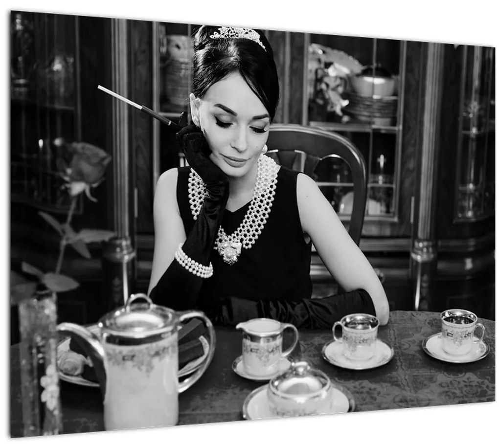 Tablou cu femeie (70x50 cm)