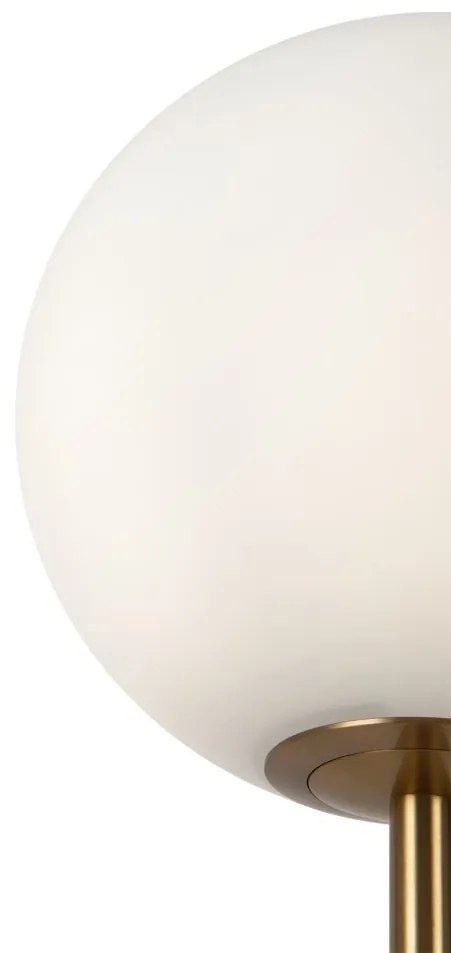Lampadar, Lampa de podea moderna RING alama