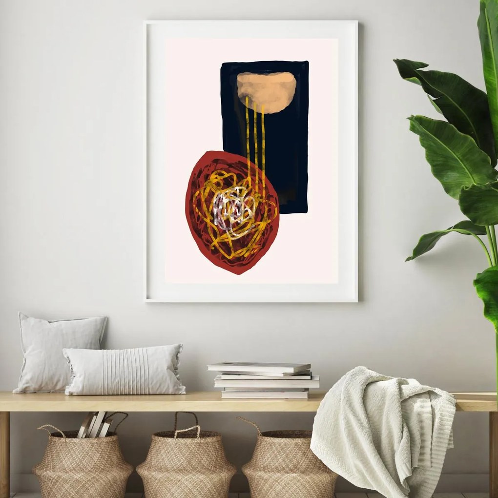 Poster - Abstracție artistică (A4)