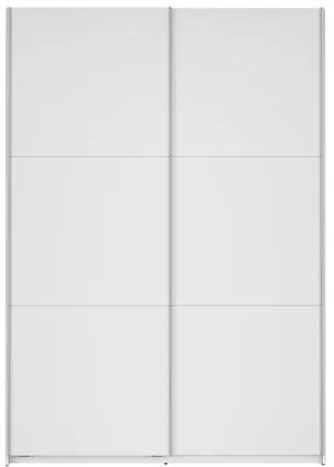 Dulap cu usi glisante COLIN 153 CM 153 cm, 64 cm, 218,5 cm, Alb mat, Dressing cu front alb mat