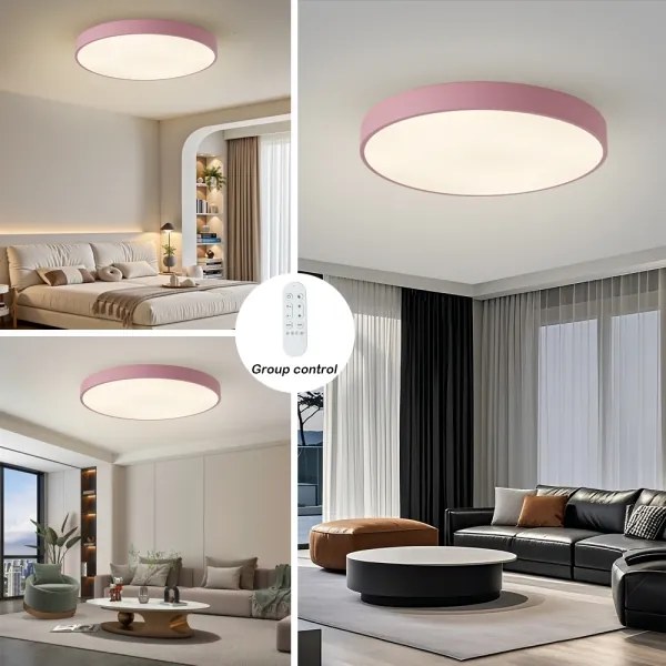 Brilagi-LED Lampă LED dimabilă pentru piscină POOL SMART LED/100W/230V 80 cm Wi-Fi Tuya+telecomandă roz
