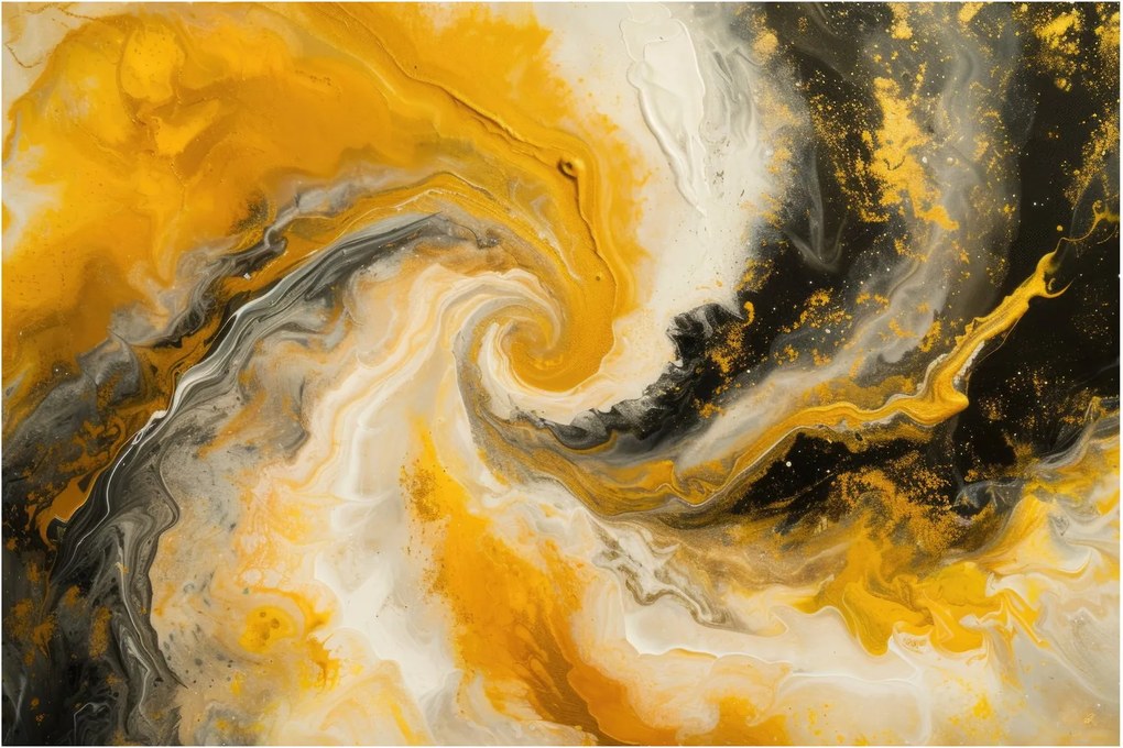 Tablou - Abstractizare în spirală (90x60 cm)