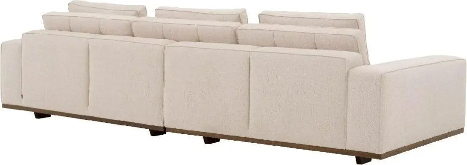 Canapea 3 locuri eleganta design LUX Aurora L, Nuoro beige