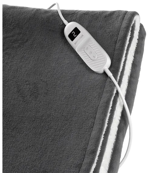 Pătură electrică Concept DV7420, 160 W/230 V, 180 x 130 cm, gri/alb