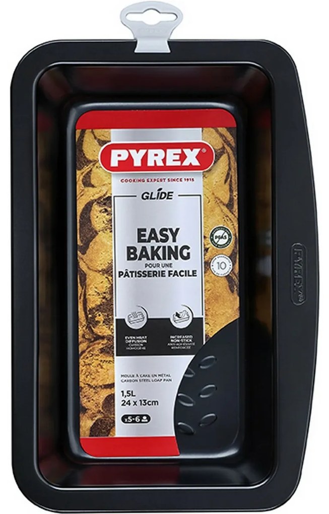 Pyrex Formă pentru pâine episcopală Glide 24 x 13 cm