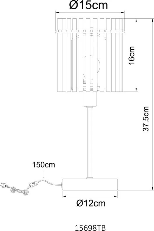 Lampa de masa design decorativ GORLEY