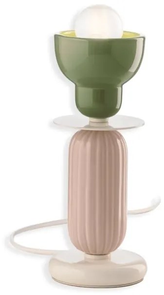Veioza din ceramica design italian realizata manual BERIMBAU