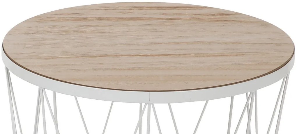 Masuta de cafea Culoare Alba, SPACE