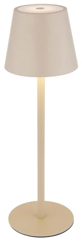 Globo 58488S - Lampă LED de exterior VANNIE 3W/5V, reglabilă prin atingere, cu baterie reîncărcabilă 1800 mAh, IP54