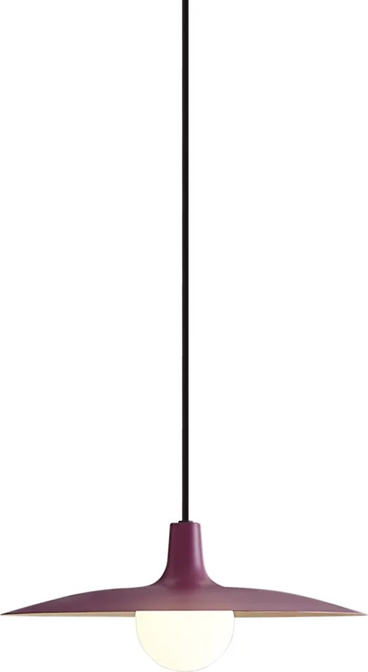 Lampă suspendată retro mov pentru sistem de șină monofazat - Slimline Panzi