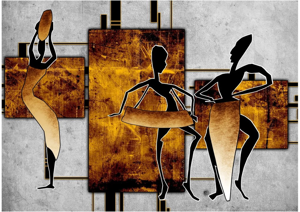Tablou - Motiv cultura africană (70x50 cm)