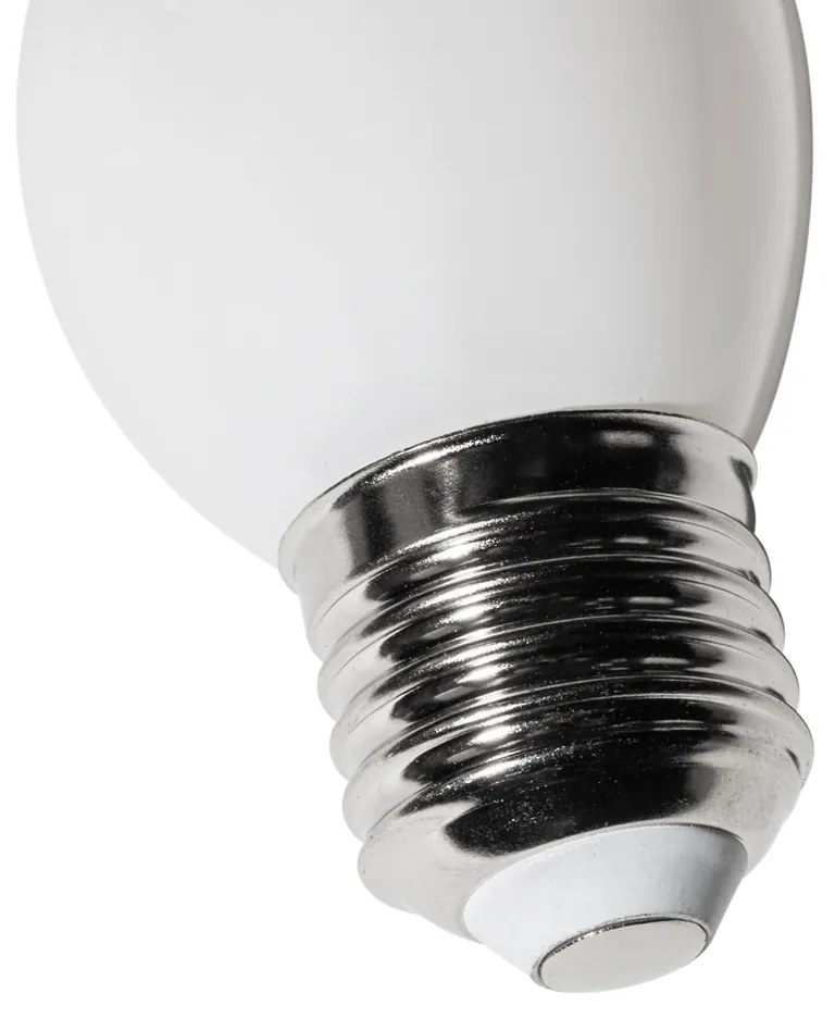 Set 5 becuri E27 dimbare LED lamp P45 opaal glas 3W 250 lm 3000K