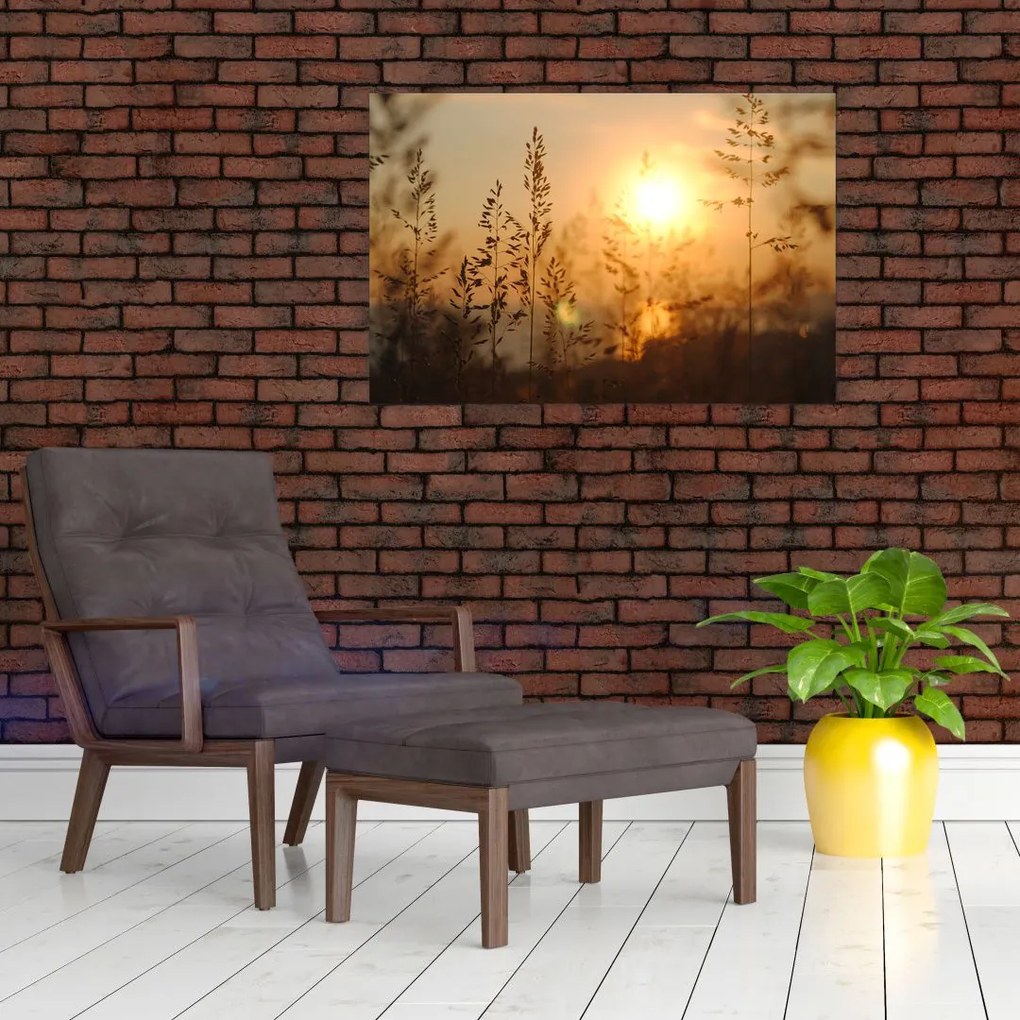 Tablou cu răsărit de soare (90x60 cm)