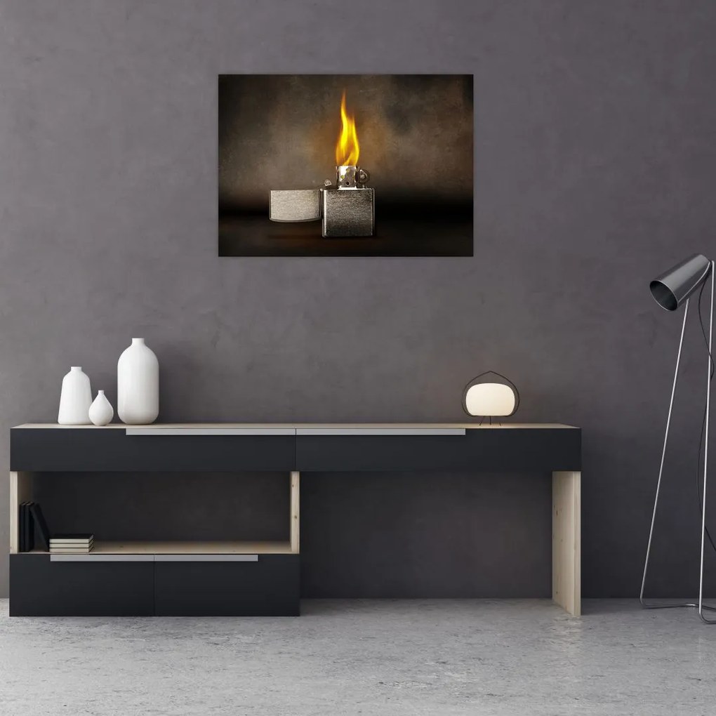 Tablou cu brichetă (70x50 cm)