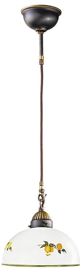 Lustră pe cablu Kolarz 731.30.129 NONNA 1xE27/75W/230V d. 30 cm lămâi