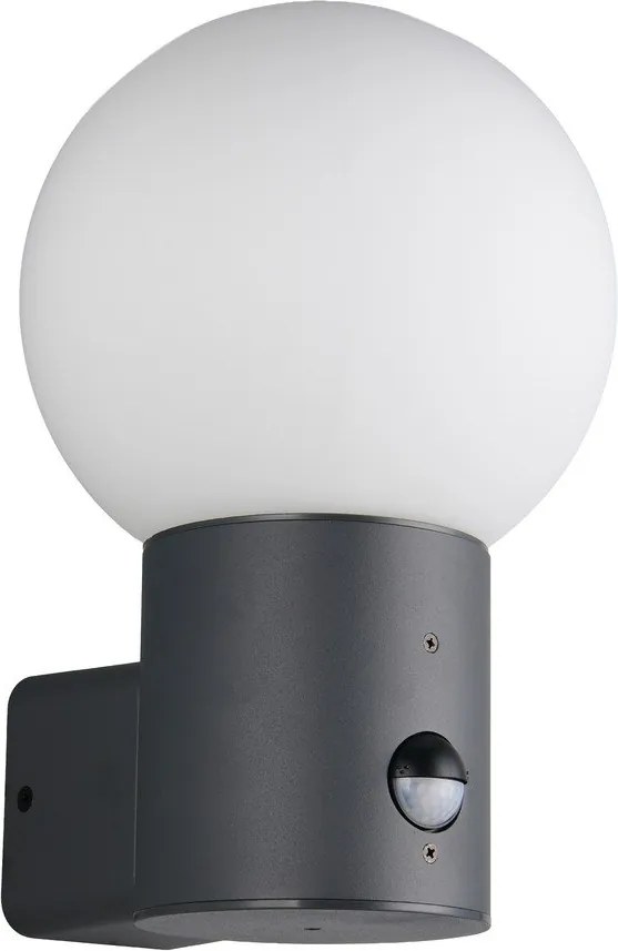 Corp de iluminat pentru exterior de perete cu senzor de mișcare ø 18 cm Mures – Trio