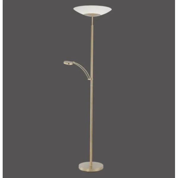 Lampadar LED dimabil Paul Neuhaus ALFRED 1xLED/28W/230V+1xLED/4W/230V alamă