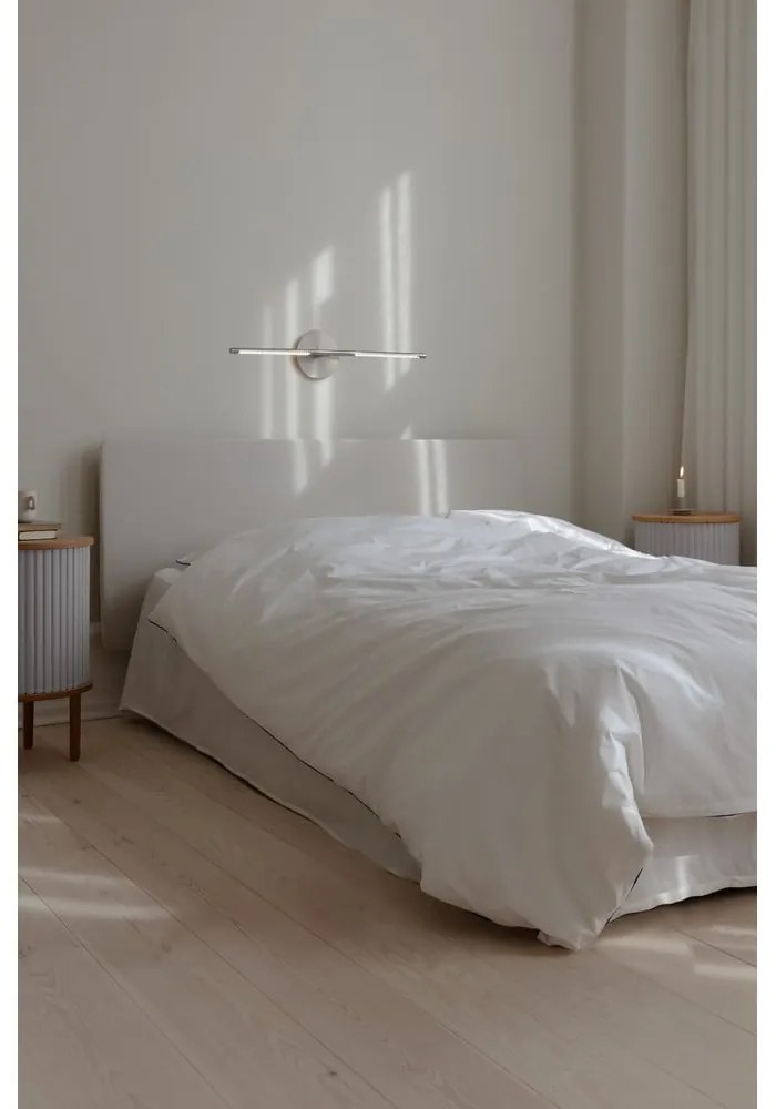 Aplică de perete argintie LED cu intensitate reglabilă din metal Omni Wall – UMAGE