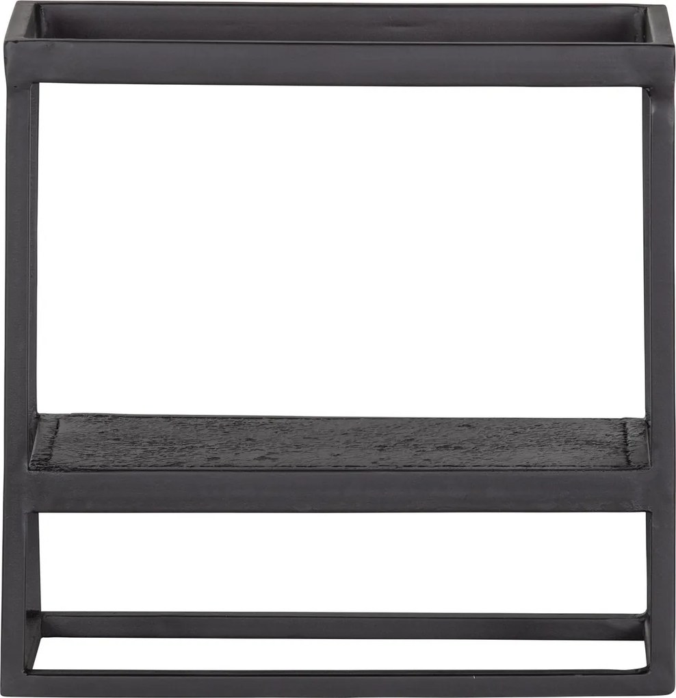 Polita metalica CASTO 40x40 cm, neagra