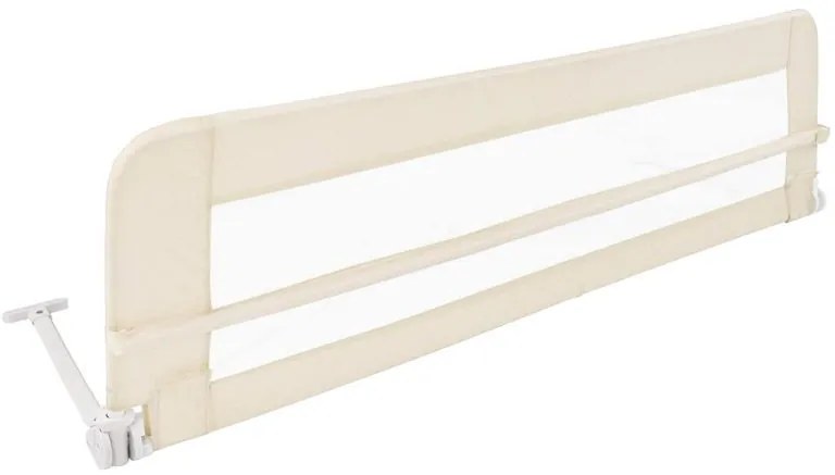Barieră de pat, 102 cm, bej