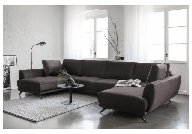 Colțar Larco 362cm Gri
