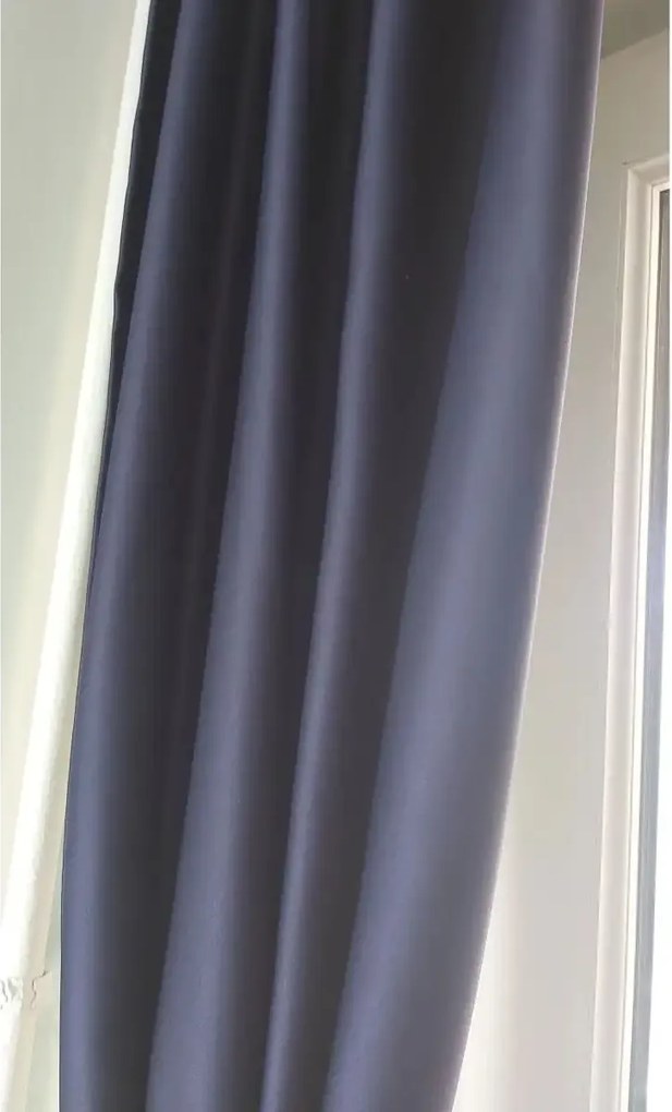 Perdea  Blackout opaca albastru, 50x260 cm,50013