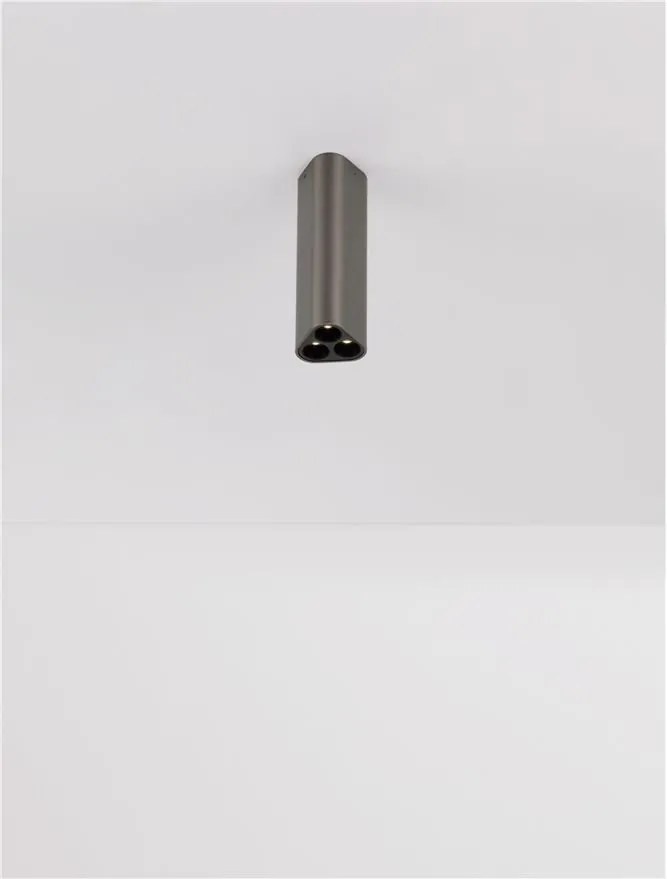 Spot LED aplicat design modern ETHO nickel, NVL-9695157