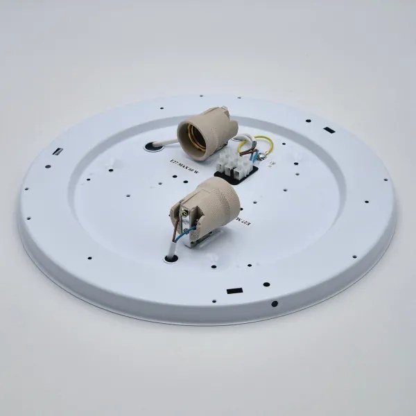 Plafonieră SIRJA, 2 x E27, 15 W, 230 V, Ø 45 cm, crem