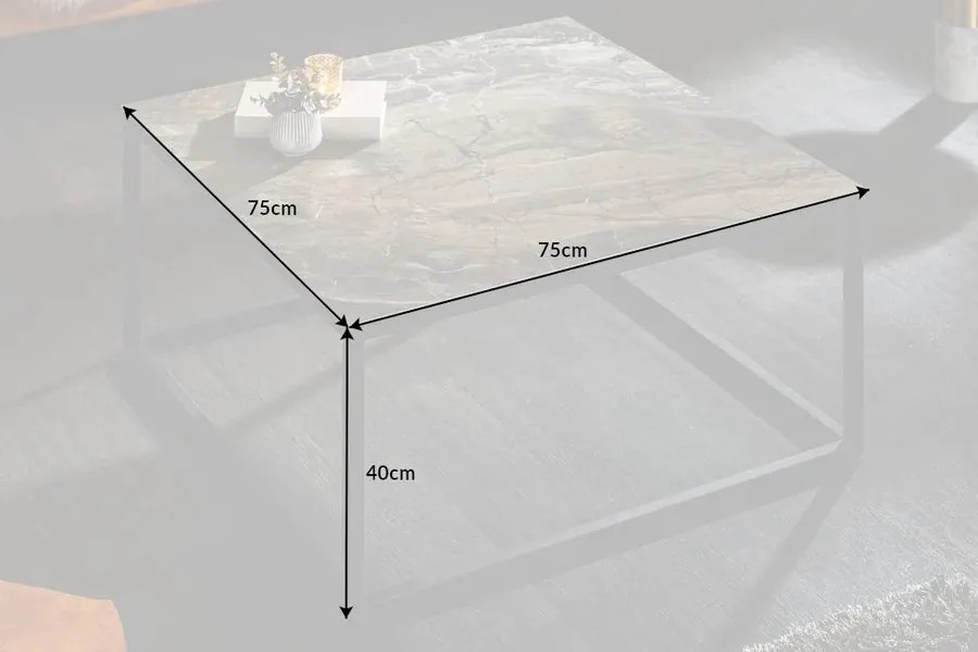 Masuta moderna, Ceramica, Taupe, SYMBIOSE 75cm A-6540670 VC