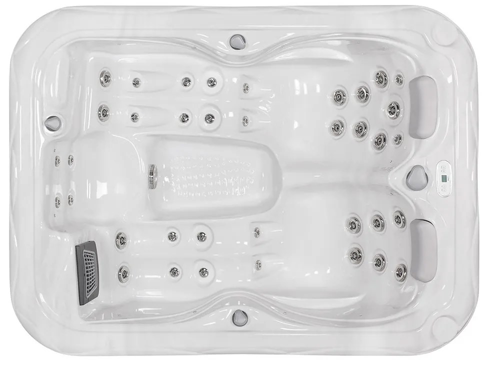 Piscină spa Firenze City Life Deluxe Alb-gheață