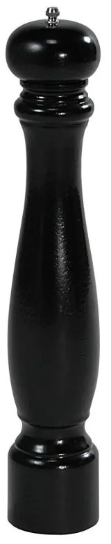 Rasnita pentru piper Kesper 13665, 40 cm, Reglare nivel de macinare, Lemn, Negru
