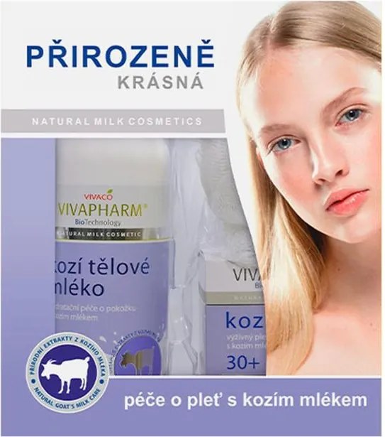 Vivaco Casetă cadou cosmetice cu lapte de capră VIVAPHARM