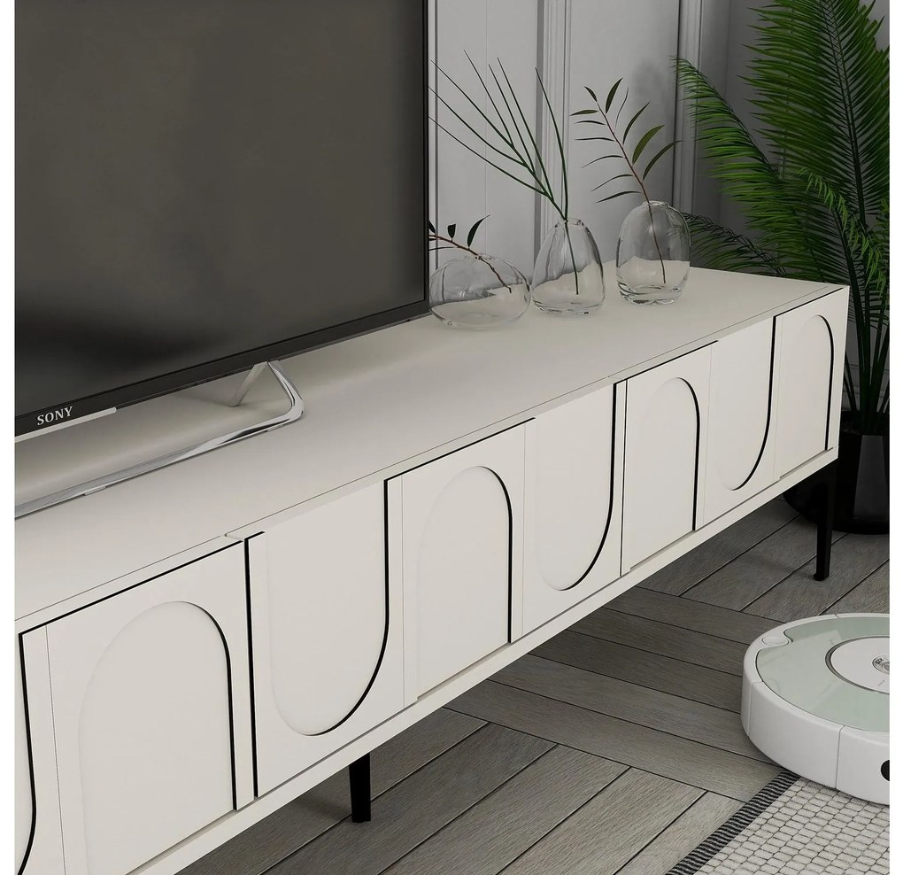 Mobilier living Bipemu 4 (crem + negru) . 1095708