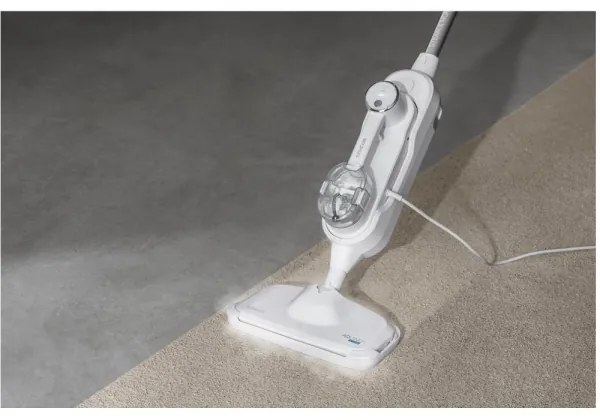 Sencor Mop cu aburi multifuncțional 2în1 1500W/230V IPX4 alb