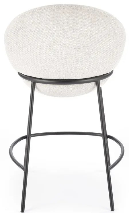 Scaun de bar Brimley, crem