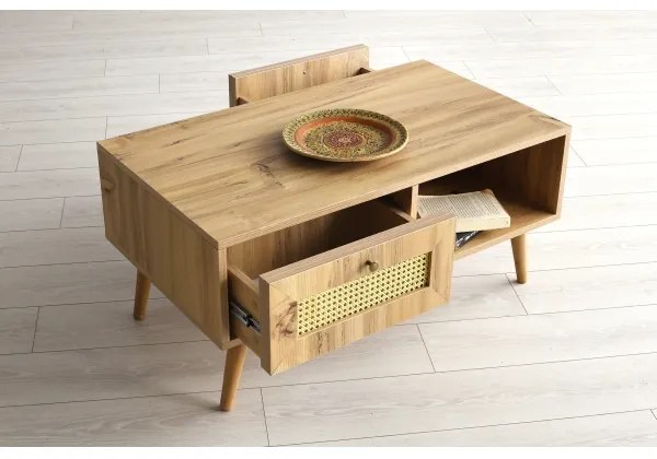 Măsuță de cafea SIDYMA 45x97 cm maro